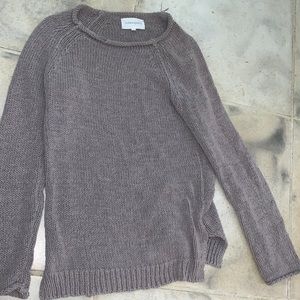 Wonens Medium tan knit sweater